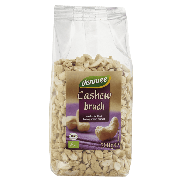 dennree Bio Cashewkerne, bruch