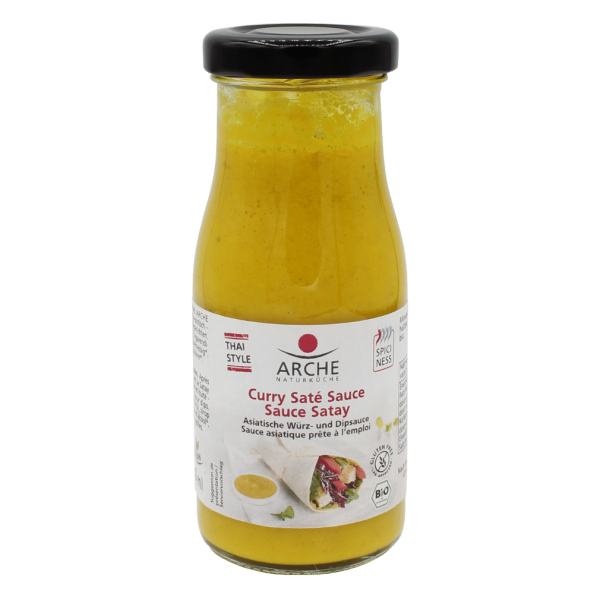 Arche Naturküche Bio Curry Saté Sauce