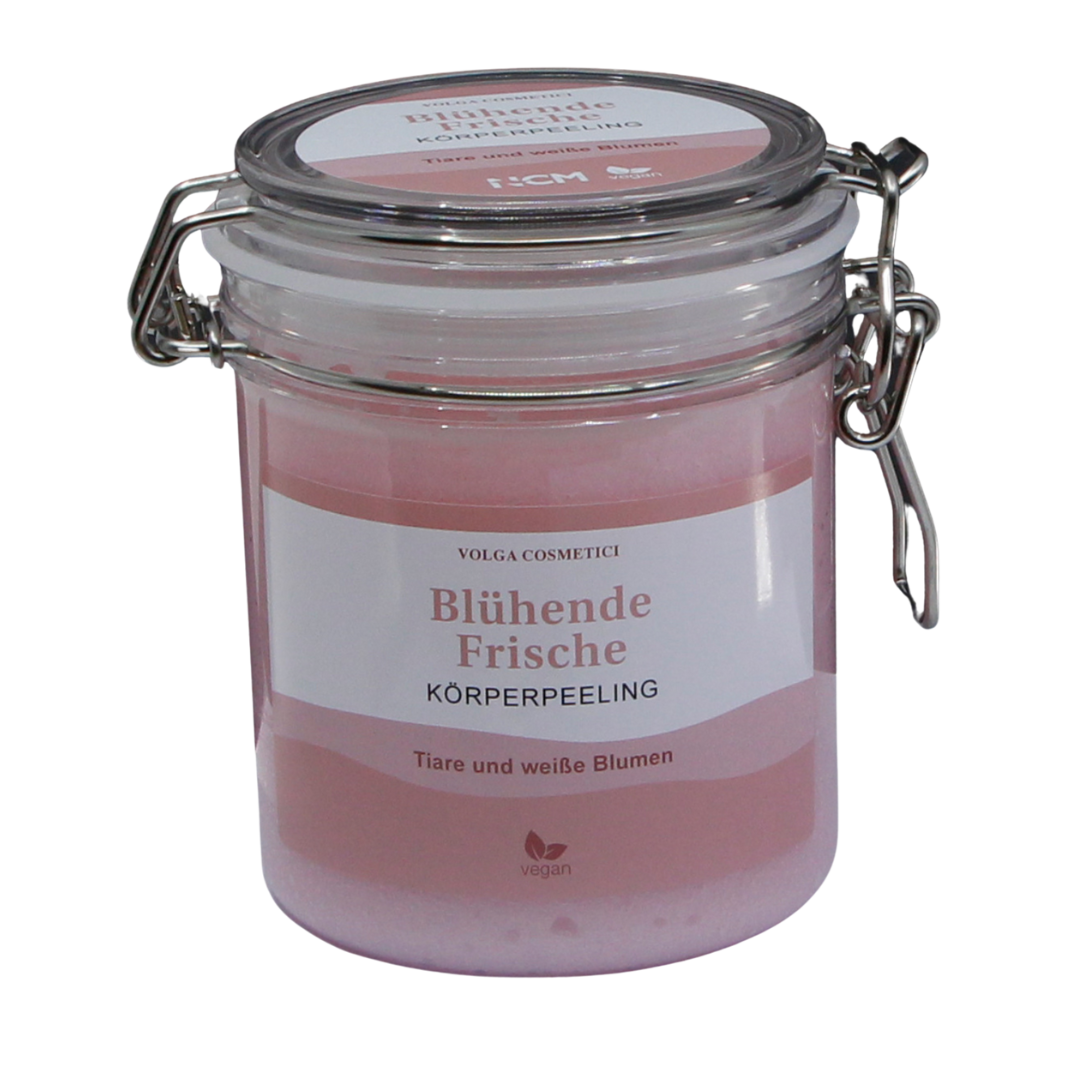 Körperpeeling blühende Frische