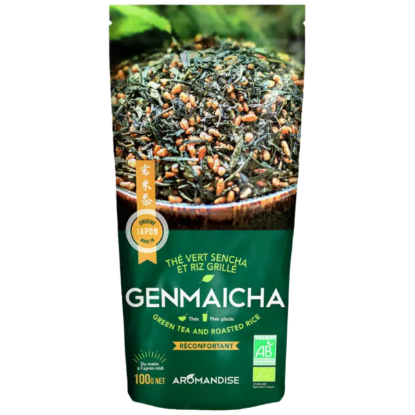 AROMANDISE Bio Brauner Reistee Genmaicha