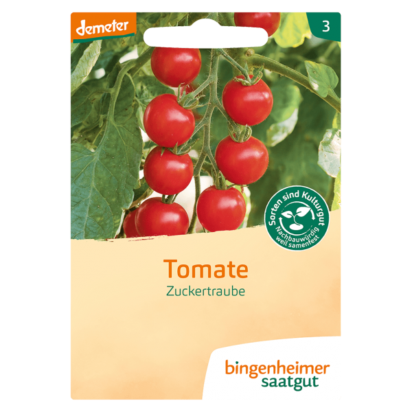 Bingenheimer Saatgut Bio Tomate Zuckertraube