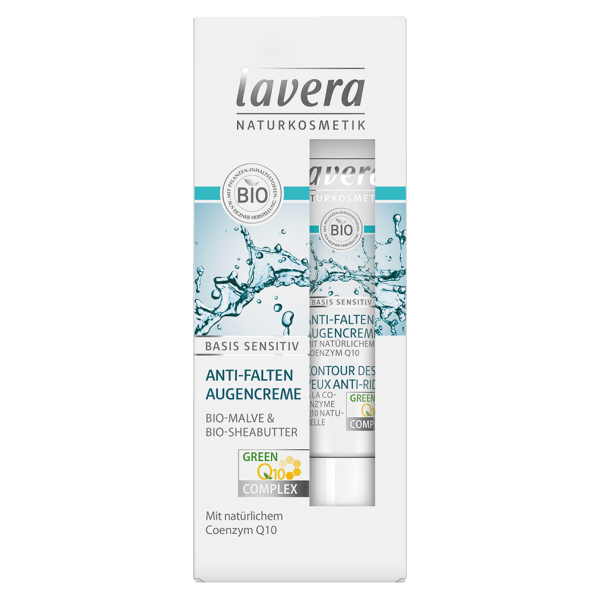 Lavera Augencreme, basis sensitiv Q10