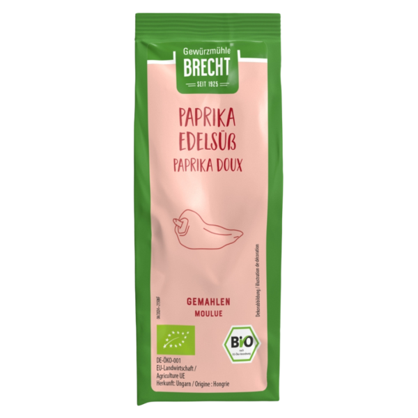 Gewürzmühle Brecht Bio Paprika edelsüss gemahlen