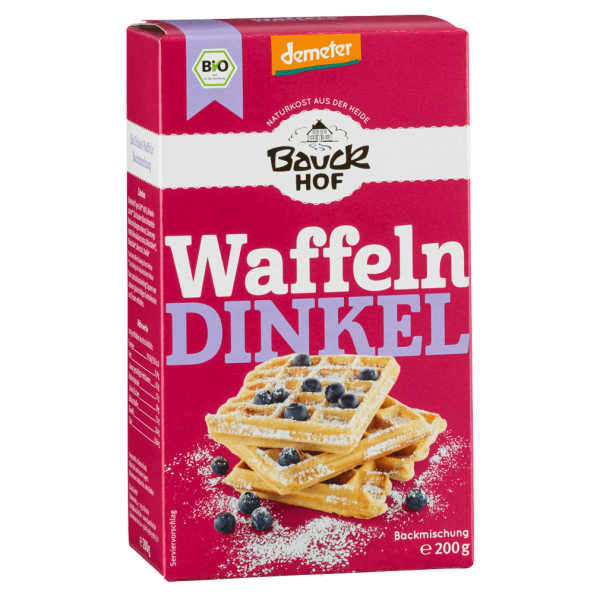 Bauckhof  Bio Dinkel Waffeln