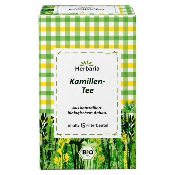 Herbaria Bio Kamille-Tee, 15 Filterbeutel
