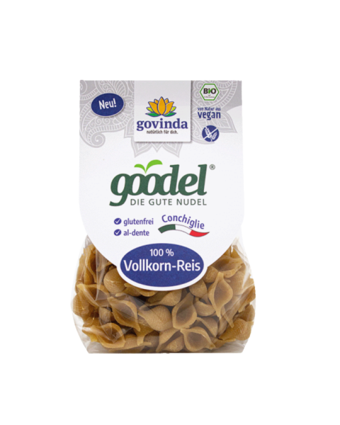 Govinda Bio Goodel Conchiglie Vollkornreis, 250g