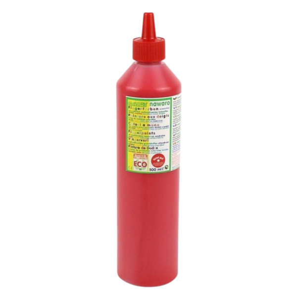 ökoNORM Fingerfarbe nawaro, Flasche 500ml
