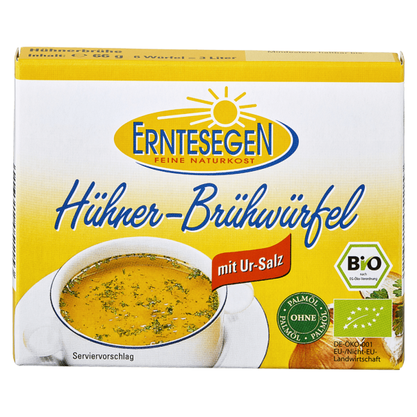 Erntesegen Bio Hühner Brühwürfel