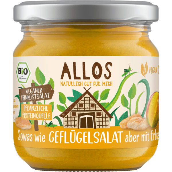 Allos Bio Feinkostsalat wie Geflügel