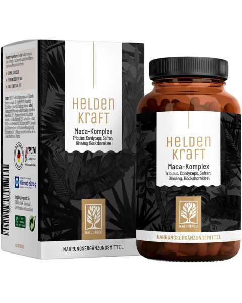 Naturtreu Heldenkraft - Maca, 90 Kapseln