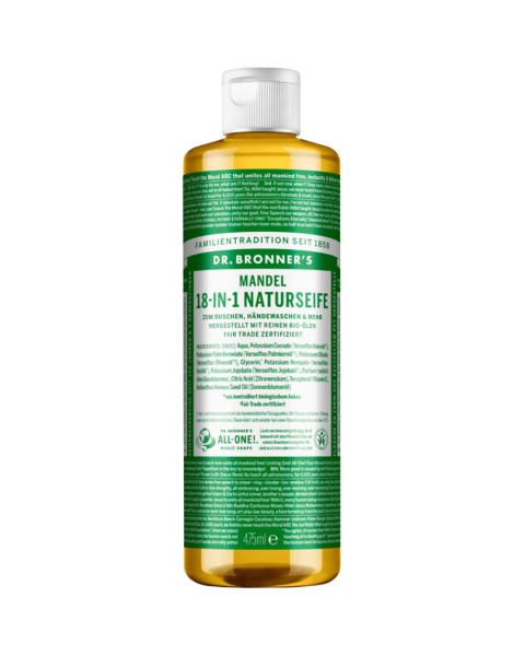 Dr. Bronners  Flüssigseife Mandel 18-in-1