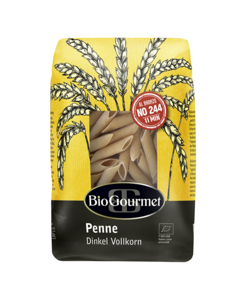 BioGourmet Bio Dinkel Penne Vollkorn, 500g