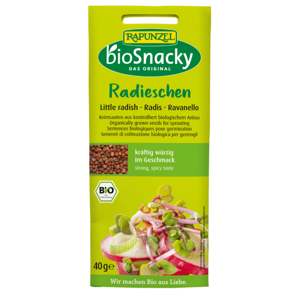 Rapunzel Bio Radieschen bioSnacky, 40g