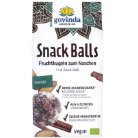Govinda Bio Snack Balls Mandel Govinda Bio Snack Balls Mandel