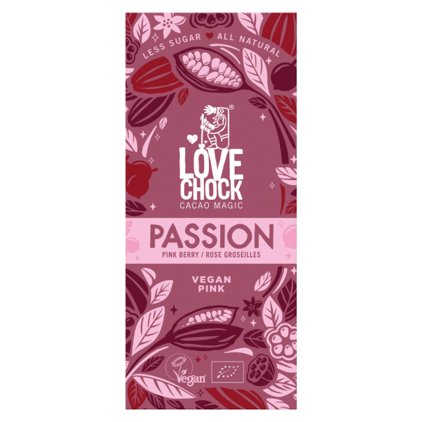 LOVECHOCK Bio Passion mit roten Beeren