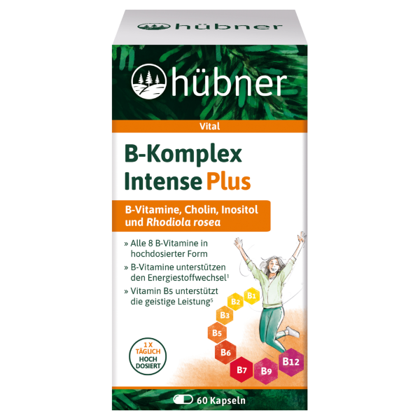 Hübner B-Komplex Intense Plus, 60 Kapseln