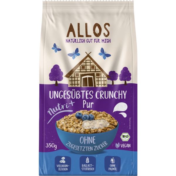 Allos Bio Nutri+ Ungesüßtes Crunchy Pur