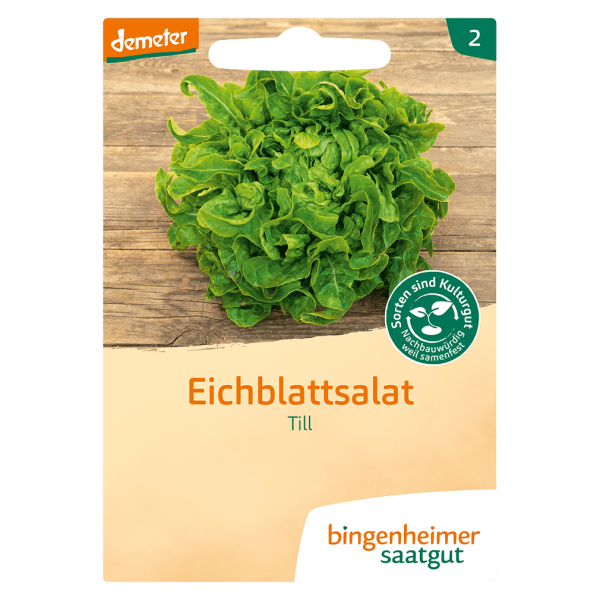 Bingenheimer Saatgut Bio Eichblattsalat Till