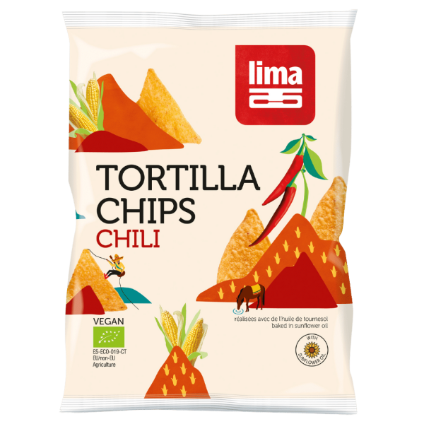 Lima Bio Tortilla Chips Chili