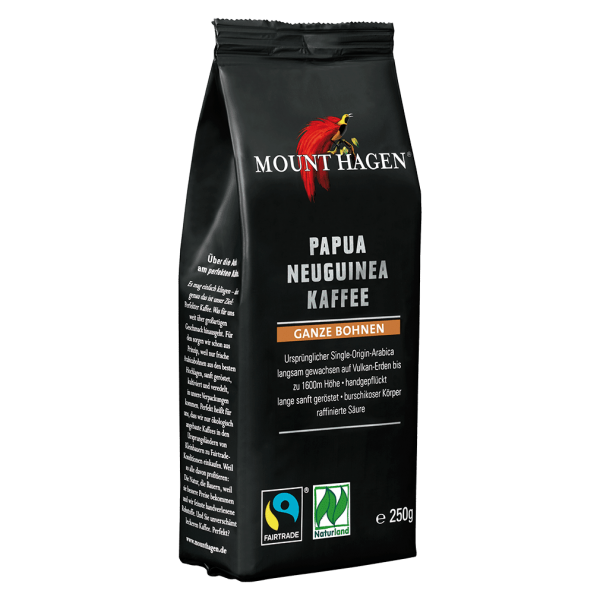Mount Hagen Bio Papua Neuginea Röstkaffee, ganze Bohne