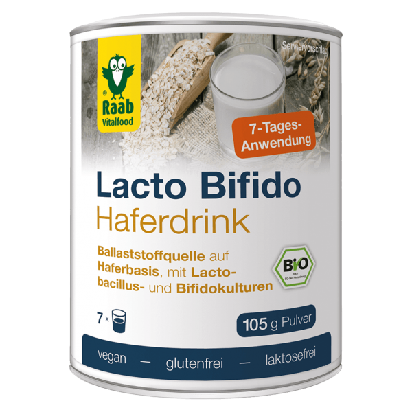 Raab Vitalfood Bio Lacto Bifido Haferdrink Pulver