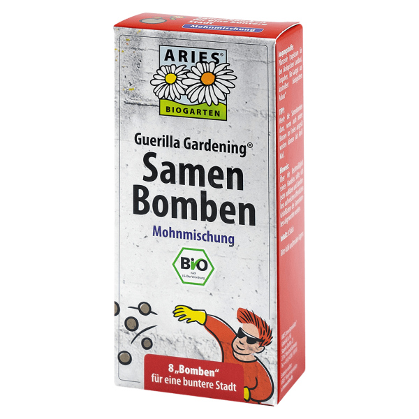 Aries Bio Samenbomben, Mohnmischung