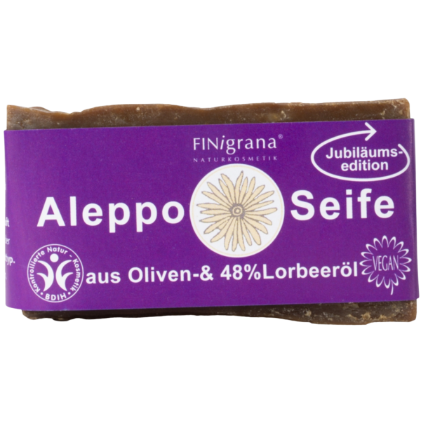 Finigrana Olivenseife mit 48% Lorbeeröl