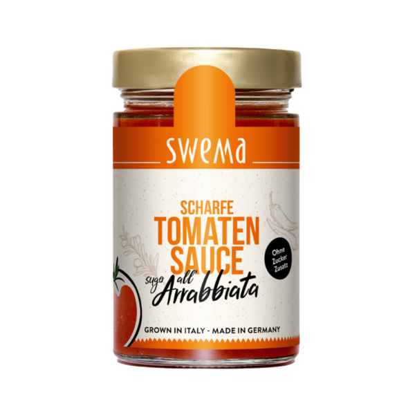 SweMa Bio Scharfe Tomatensauce - Sugo all´Arrabbiata