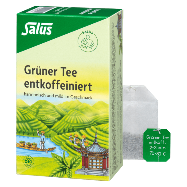 Salus Bio Grüner Tee entkoffeiniert, 27g