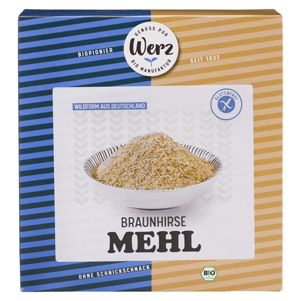 Werz Bio Braunhirse Mehl, glutenfrei