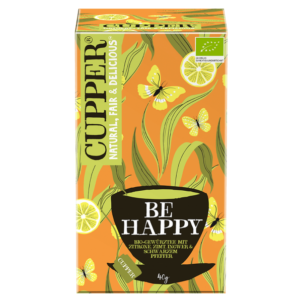 Cupper  Bio Be Happy Gewürtztee, 40g