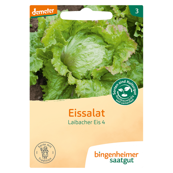 Bingenheimer Saatgut Bio Eissalat Laibacher Eis