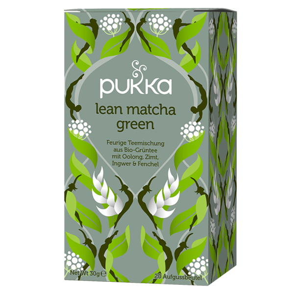 Pukka Bio Lean Matcha Green, 20Btl