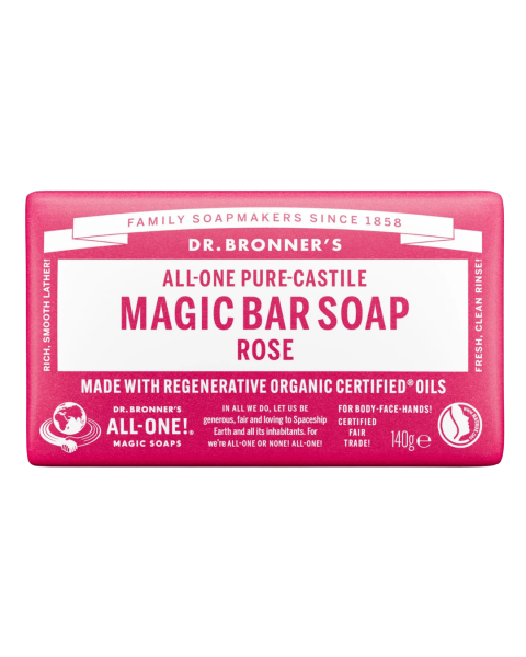 Dr. Bronners  Bio Rose - Feste Naturseife