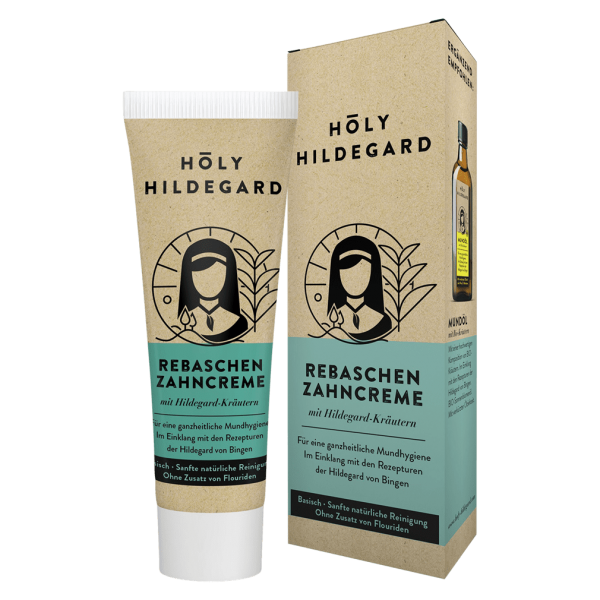 Holy Hildegard Rebaschen Zahncreme mit Hildegard Kräutern