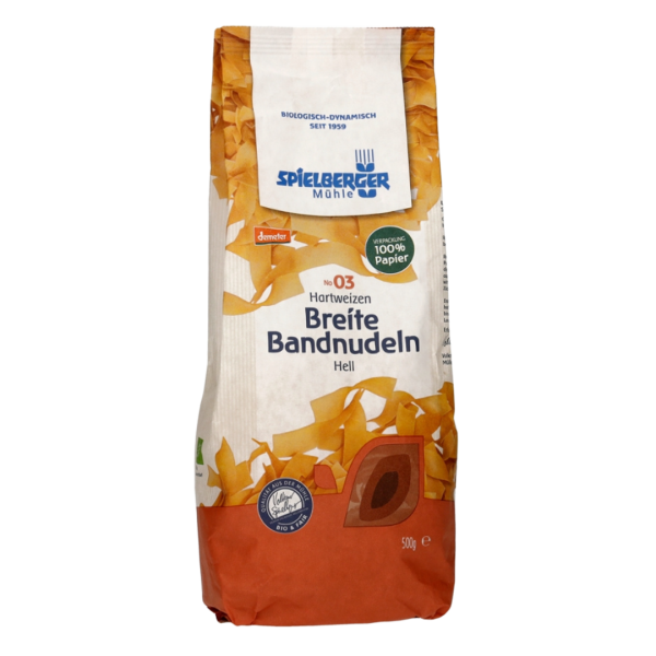 Spielberger Bio Breite Bandnudeln