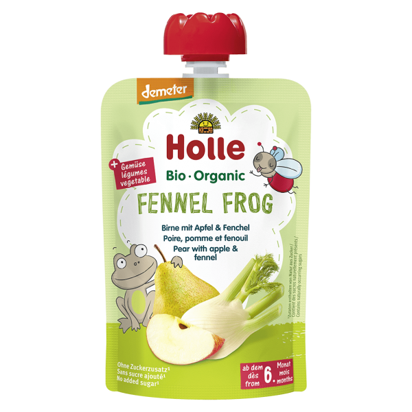 Holle Bio Fennel Frog, Birne Apfel Fenchel