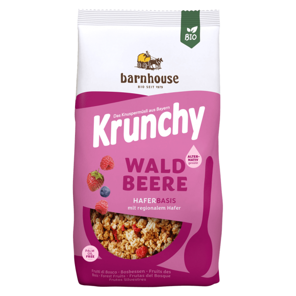 Barnhouse Bio Krunchy Pur Waldbeere