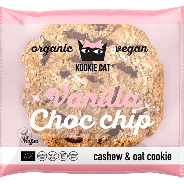 Kookie Cat Bio Vanille-Schoko-Chips Cookie
