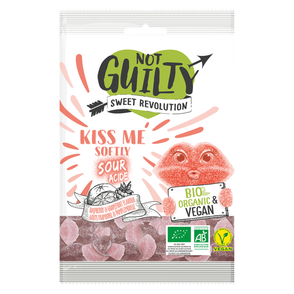 Not Guilty Bio Kiss Me, Himbeer &amp; Grapefruit
