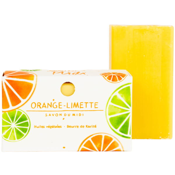 Savon Du Midi Karité-Seife Orange Limette