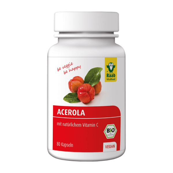 Raab Vitalfood Bio Acerola Kapseln