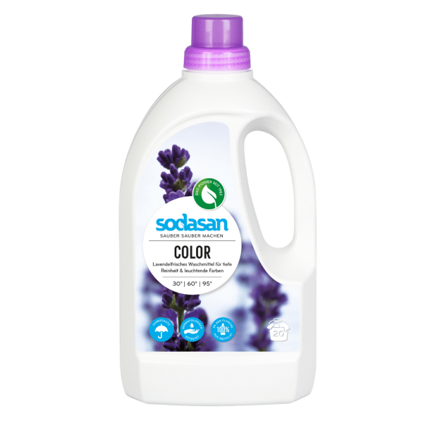 Sodasan Color Lavendel Flüssigwaschmittel