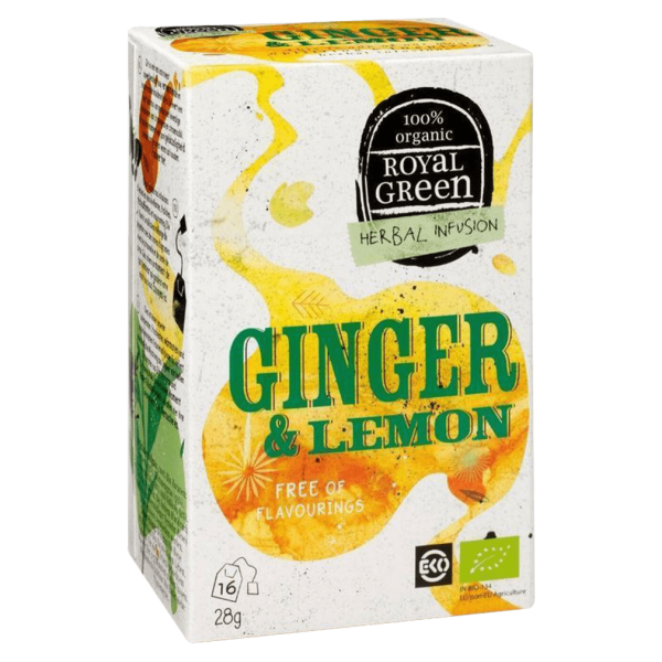 Royal Green Bio Ginger & Lemon Gewürztee