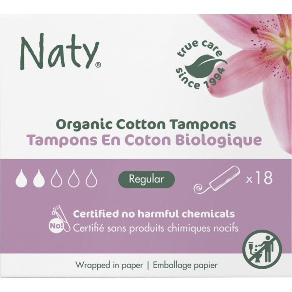 Naty  Bio Tampons Regular