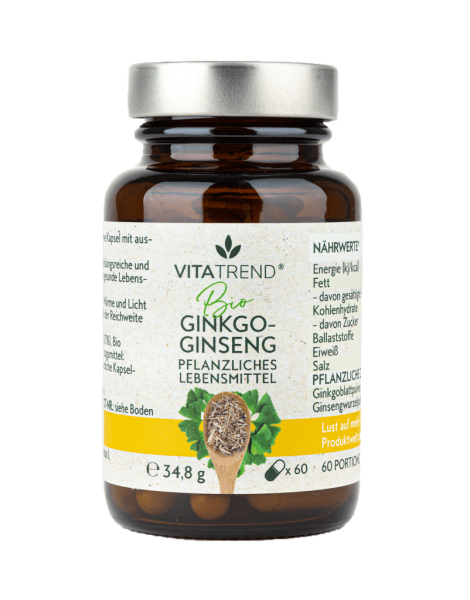 vitatrend Bio Ginkgo-Ginseng Kapseln