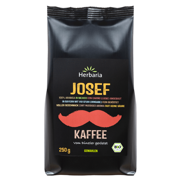 Herbaria Bio Josef Kaffee gemahlen, 250g