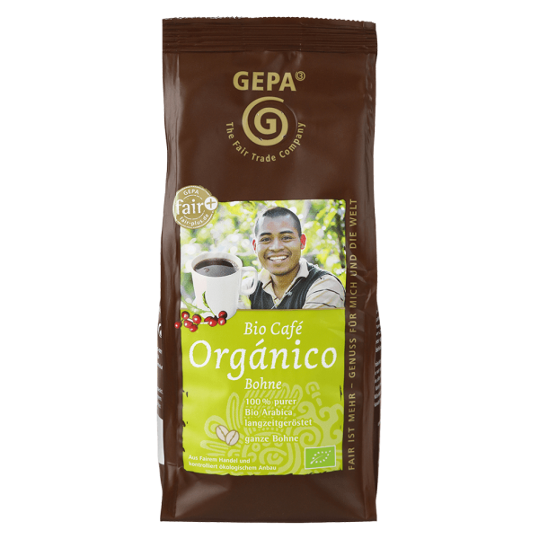 GEPA Bio Café Orgánico, ganze Bohne, 250g