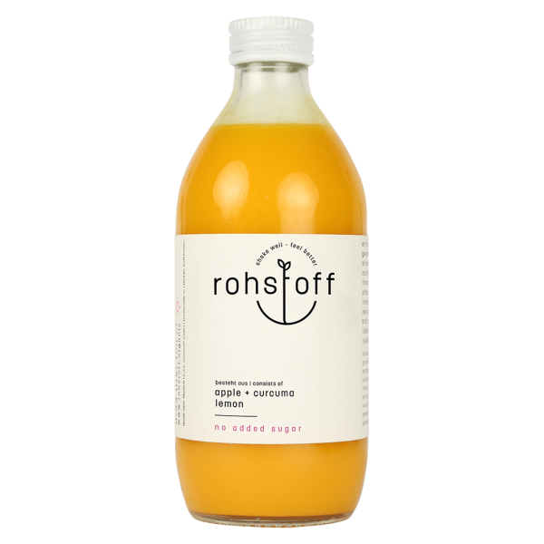 rohstoff Bio Apfel Kurkuma Zitrone