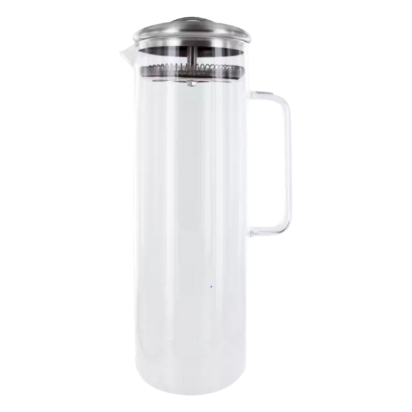 AROMANDISE Glas Teekanne, 1,5l